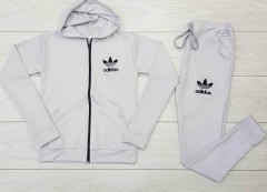 ADIDAS Ladies Sweatshirt And Pants (LIGHT PURPLE) (M - L - XL)