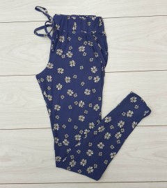 LOVE TO LOUNGE Ladies Pants (BLUE) (S - M - L - XL) 