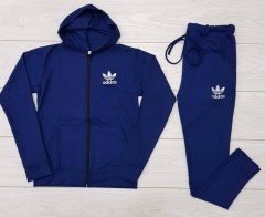 ADIDAS Ladies Sweatshirt And Pants (NAVY) (M - L - XL)