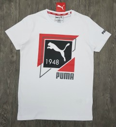 PUMA Mens T-Shirt (WHITE) (S - M - L - XL ) 