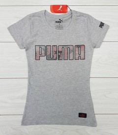 PUMA Ladies T-Shirt (GRAY) (S - M - L - XL )