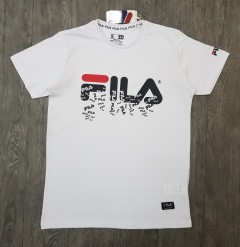 FILA Mens T-Shirt (WHITE) (S - M - L - XL ) 