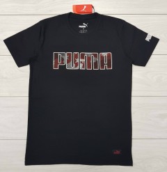 PUMA Mens T-Shirt (BLACK) (S - M - L - XL ) 