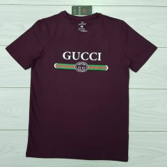 GUCCI Mens T-Shirt (MAROON) (S - M - L - XL)