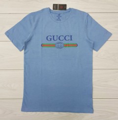 GUCCI Mens T-Shirt (BLUE) (M - L - XL)
