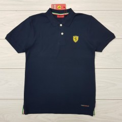 FERRARI Mens T-Shirt (NAVY) (M - L - XL - XXL)