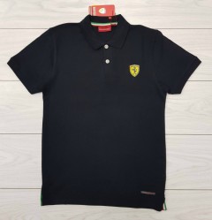 FERRARI Mens T-Shirt (BLACK) (M - L - XL - XXL) 