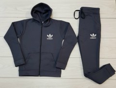 ADIDAS Ladies Sweatshirt And Pants (BLACK) (M - L - XL) 