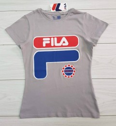 FILA LadiesT-Shirt (GRAY) (S - M - L - XL )