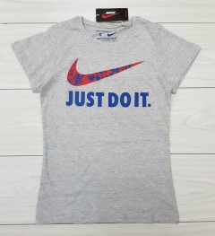 NIKE Ladies T-Shirt (GRAY) (S - M - L - XL )