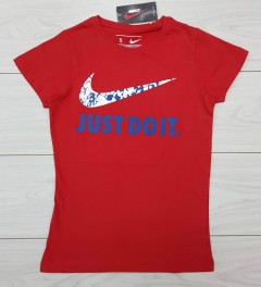 NIKE Ladies T-Shirt (RED) (S - M - L - XL )