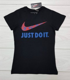 NIKE Ladies T-Shirt (BLACK) (S - M - L - XL ) 