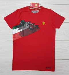 FERRARI Mens T-Shirt (RED) (S - M - L - XL) 