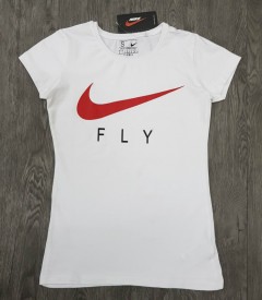 NIKE Ladies T-Shirt (WHITE) (S - M - L - XL)