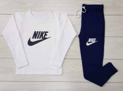 NIKE Ladies Sweatshirt And Pants (NAVY) (M - L - XL) 