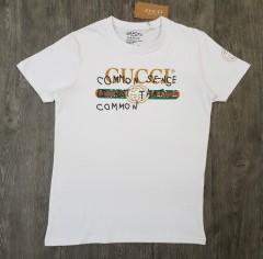 GUCCI Mens T-Shirt (WHITE) (S - M - L - XL ) 