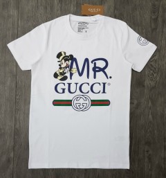 GUCCI Mens T-Shirt (WHITE) (S - M - L - XL ) 