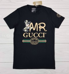 GUCCI Mens T-Shirt (BLACK) (S - M - L - XL )