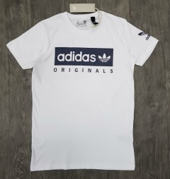 ADIDAS  Mens T-Shirt (WHITE) (S - M - L - XL )