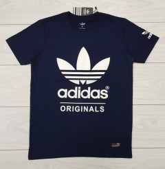 ADIDAS Mens T-Shirt (NAVY) (S - M - L - XL ) 