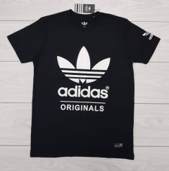 ADIDAS Mens T-Shirt (BLACK) (S - M - L - XL ) 