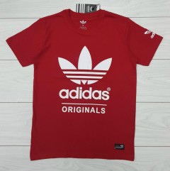 ADIDAS Mens T-Shirt (RED) (S - M - L - XL ) 