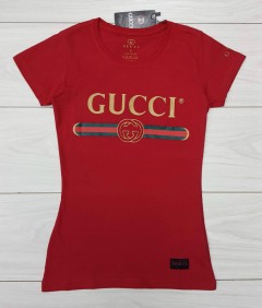 GUCCI Ladies T-Shirt (RED) (S - M - L - XL )