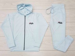 FILA Ladies Sweatshirt And Pants (LIGHT BLUE) (M - L - XL) 