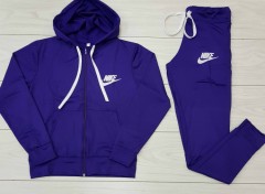 NIKE Ladies Sweatshirt And Pants (BLUE) (S - M - L - XL)