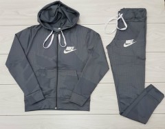 NIKE Ladies Sweatshirt And Pants (GRAY) (S - M - L - XL)