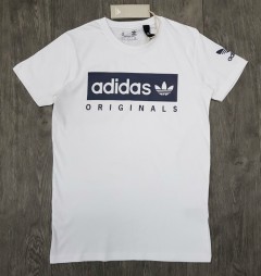 ADIDAS Mens T-Shirt (WHITE) (S - M - L - XL )