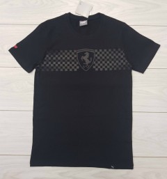 PUMA Mens T-Shirt (BLACK) (S - M - L - XL)