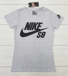 NIKE Ladies T-Shirt (GRAY) (S - M - L - XL ) 