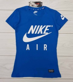 NIKE Ladies T-Shirt (BLUE) (S - M - L - XL )