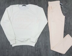 DEM - RO Ladies Full Sleeved Shirt And Pants (LIGHT PINK) (S - M - L - XL)