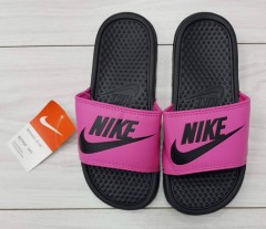 NIKE Ladies Slippers (BLACK - PINK) (35 to 40)