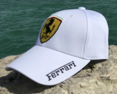 FERRARI Ladies Cap (WHITE) (Free Size)