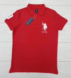 U.S. POLO ASSN Mens T-Shirt (RED) ( M - L - XL ) 