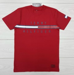 TOMMY - HILFIGER Mens T-Shirt (RED) (S - M - L - XL)
