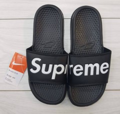 SUPREME Ladies Slippers (BLACK) (35 to 40) 