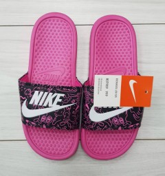 NIKE Ladies Slippers (BLACK - PINK) (36 to 40) 