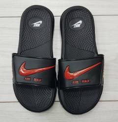 NIKE Ladies Slippers (BLACK - RED) (36 to 41)