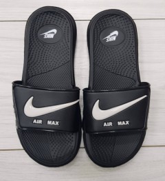 NIKE Ladies Slippers (BLACK - WHITE) (36 to 41)