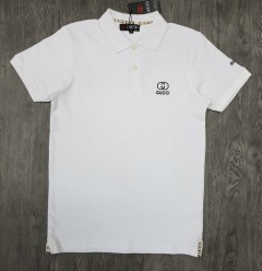 GUCCI Mens Polo T-Shirt (WHITE) (M - L - XL - XXL)