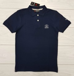 GUCCI Mens Polo T-Shirt (NAVY) (M - L - XL - XXL)