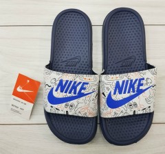NIKE Ladies Slippers (NAVY - BLUE) (40 to 45)