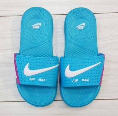 NIKE Ladies Slippers (BLUE - WHITE) (36 to 41) 