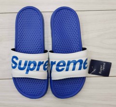 SUPREME Ladies Slippers (BLUE - WHITE) (40 to 45)