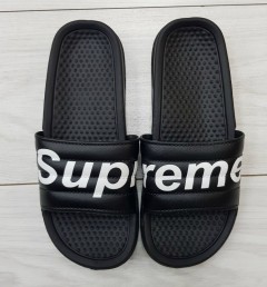 SUPREME Ladies Slippers (BLACK) (40 to 45) 