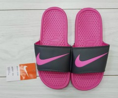 NIKE Ladies Slippers (PINK - BLACK) (30 to 40)